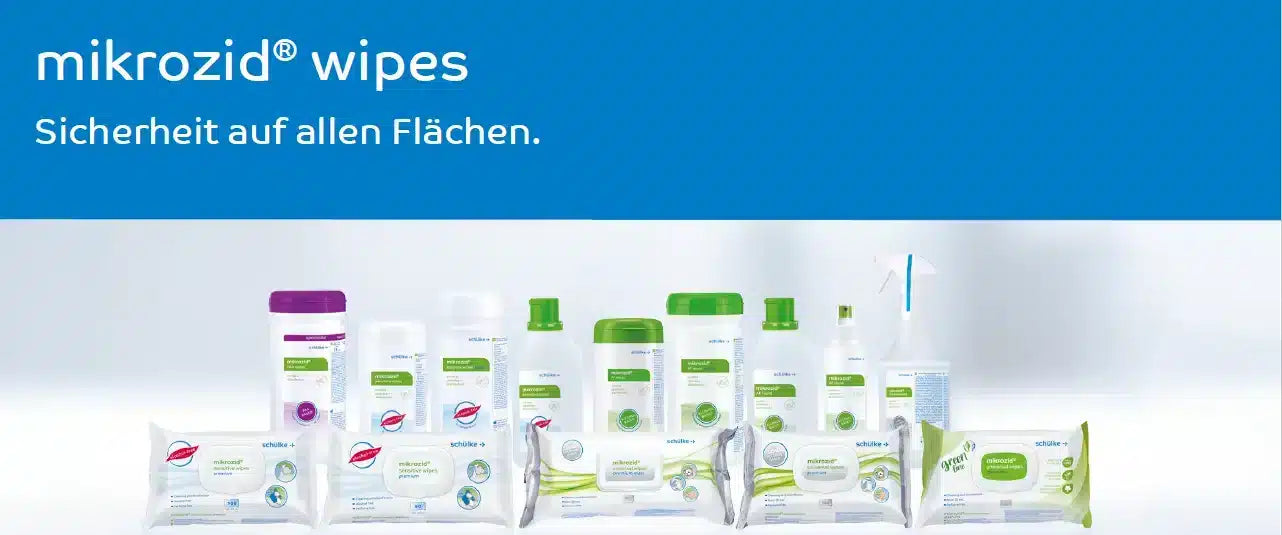 Warum Mikrozid AF Wipes von schülke unverzichtbar sind - SeniPax.de