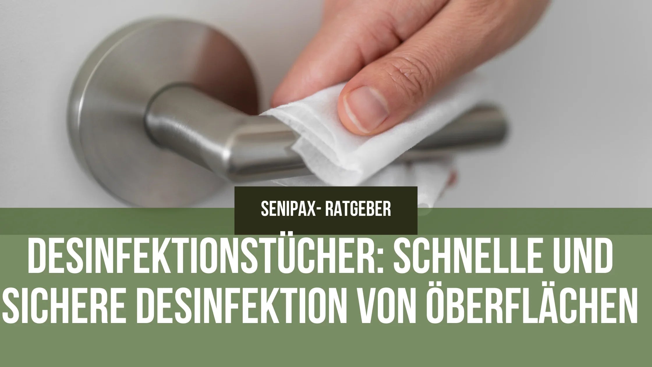 Desinfektionstücher: Schnelle und sichere Desinfektion von Öberflächen