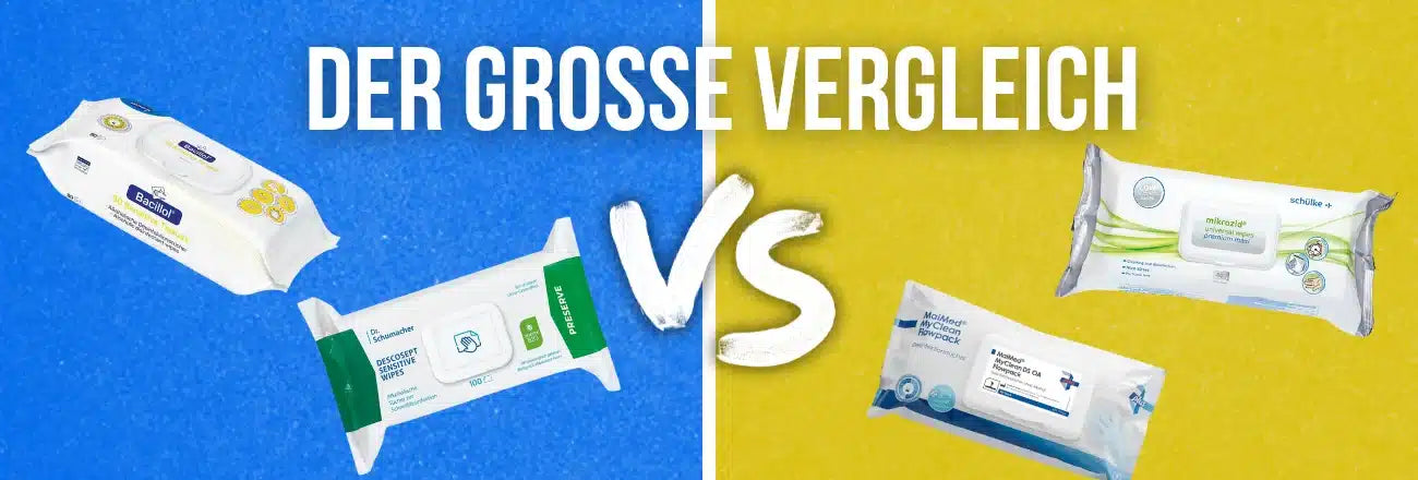 Die besten Desinfektionstücher 2025: Mikrozid, Bacillol &amp; Co. im Praxistest