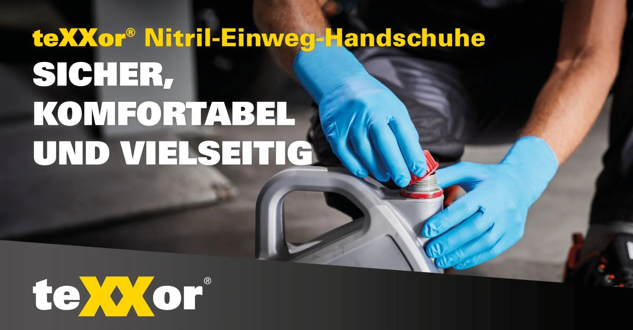 texxor Nitril Einweghandschuhe