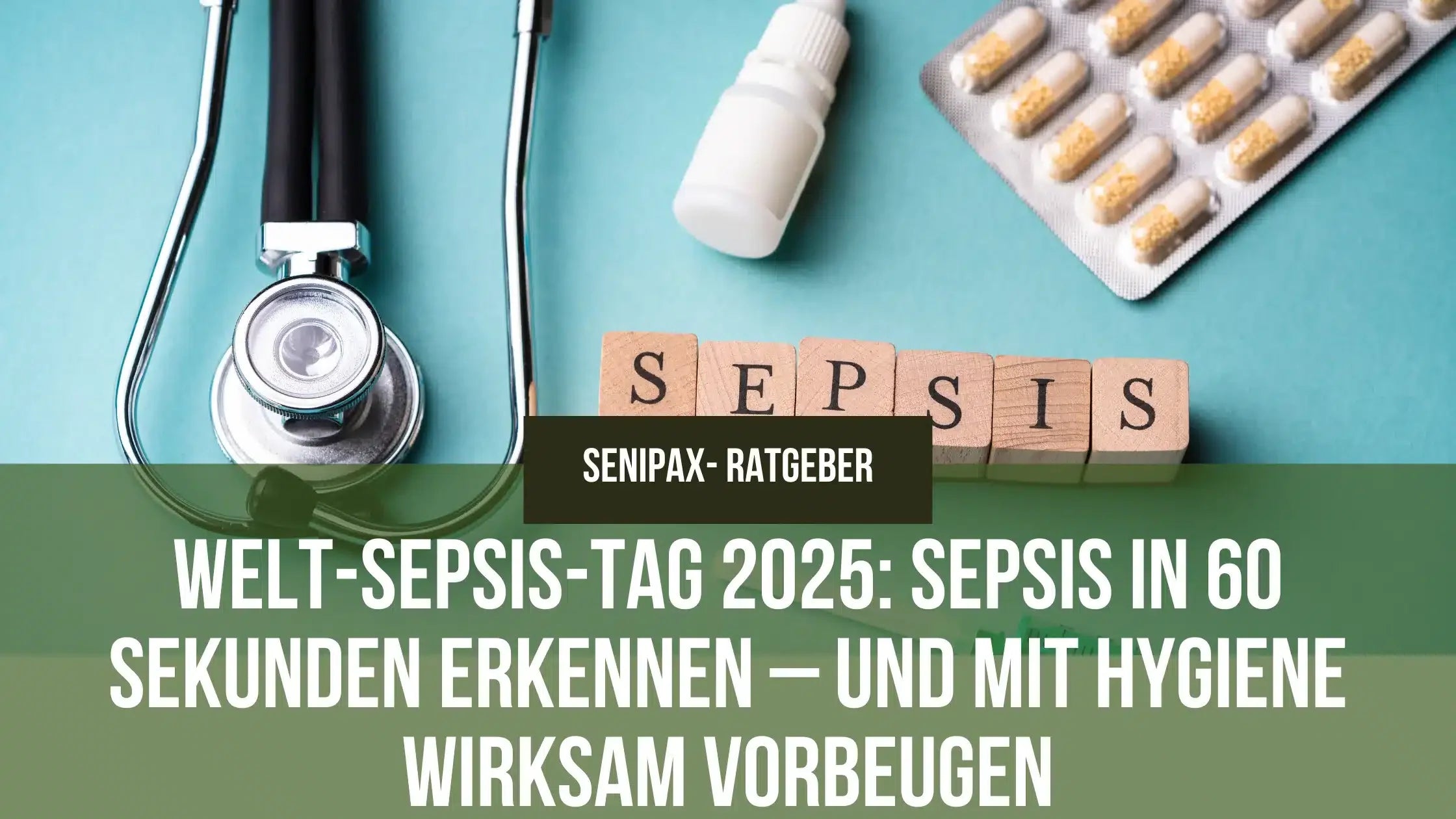 Welt-Sepsis-Tag 2025: Sepsis in 60 Sekunden erkennen – und mit Hygiene wirksam vorbeugen