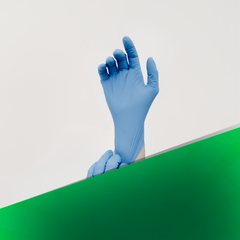Collection image for: Blaue Nitrilhandschuhe