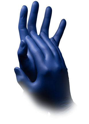 AMPri Epiderm Protect Med-Comfort Nitril Einmalhandschuhe blau Gr. XS–XL