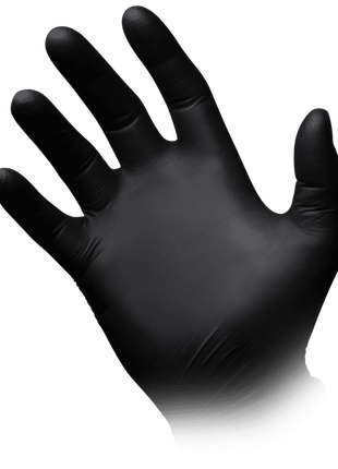 AMPri Style Black by Med-Comfort Nitril Einweghandschuhe schwarz Premium XS–XXL