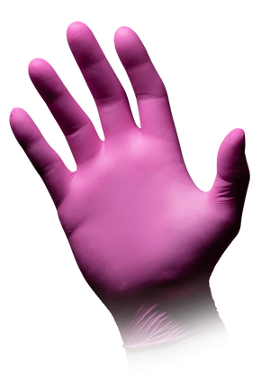 AMPri Style Grenadine Med-Comfort Nitril Einmalhandschuhe pink Gr. XS–XL