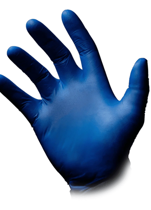 AMPri Style Blueberry Med-Comfort Nitril Einmalhandschuhe dunkelblau Gr. XS–XL