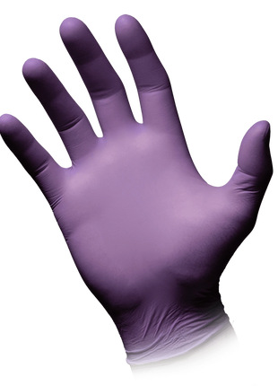 AMPri Style Berry Med-Comfort Nitril Einmalhandschuhe flieder Gr. XS–XL