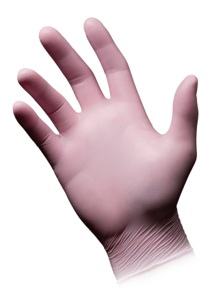 AMPri Style Strawberry Med-Comfort Nitril Einmalhandschuhe rosa Gr. XS–L