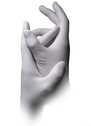 AMPri Eco-Plus Nitril Einmalhandschuhe weiß Gr. XS–XL