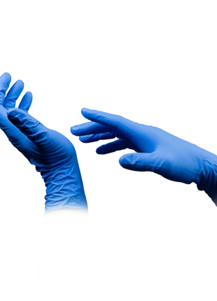 AMPri Solidsafety AMPri High Risk Pro Nitril Einmalhandschuhe blau