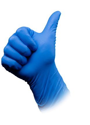 AMPri Solidsafety AMPri High Risk Pro Nitril Einmalhandschuhe blau