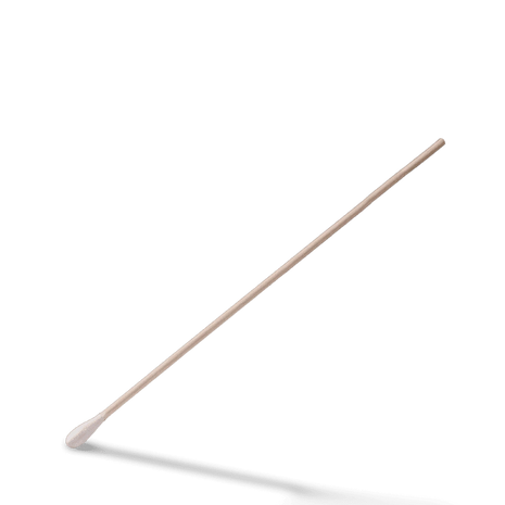 Medizinischer Wattestäbchen mit Holzstiel für Pflege und Hygiene