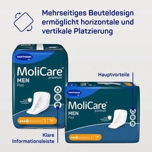 MoliCare® premium MEN Pad 5 Tropfen Inkontinenzeinlagen für Männer