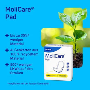MoliCare® Pad 3 Tropfen Inkontinenzeinlagen Unisex