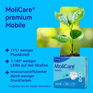 MoliCare premium Mobile 10 Tropfen Inkontinenzpants für Erwachsene