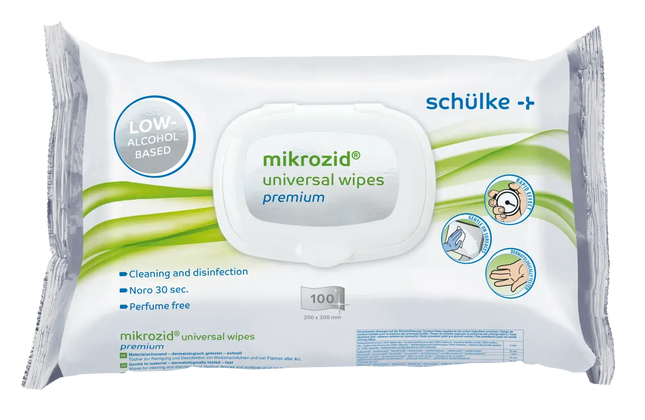 Mikrozid Universal Wipes Produktbild