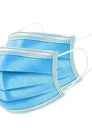 Blaue Einweg-Mundschutzmasken, 3-lagig, für medizinischen Hygieneschutz