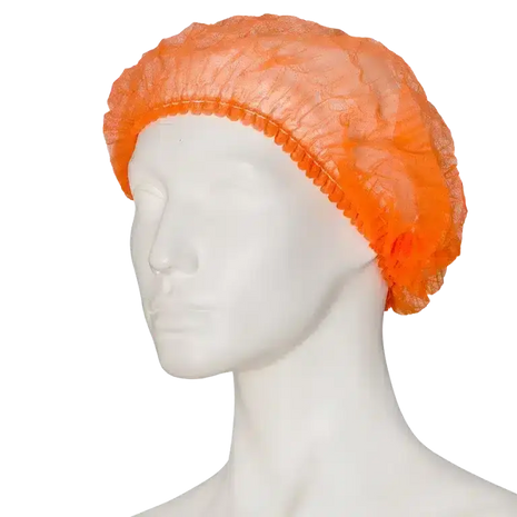 vlies-haube-m-clip-52cm-100st-polybeutel-orange