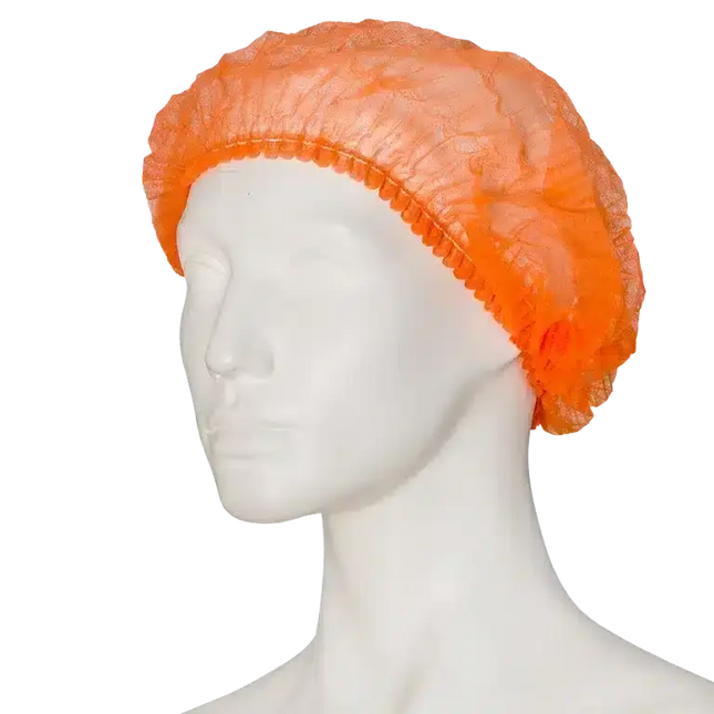 vlies-haube-m-clip-52cm-100st-polybeutel-orange
