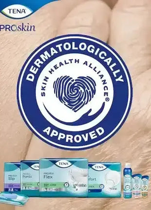 TENA ProSkin Inkontinenzprodukte, dermatologisch getestet, sichere Hygiene und Hautschutz