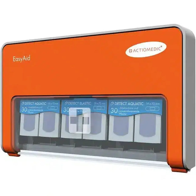 Pflasterspender Actiomedic EasyAid Detect - Ein innovatives System für eine einfache und effektive Wundversorgung mit integrierten Detektionselementen