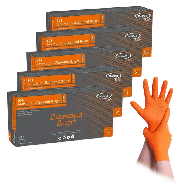 MaiMed Diamond Grip+ Orange