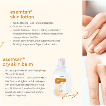Informationen zum Produkt: Esemtan Skin Lotion - 500 ml (Artikelnummer: 11729684) - Bitte beachten Sie das beigefügte Informationsblatt für detaillierte Angaben über dieses Produkt