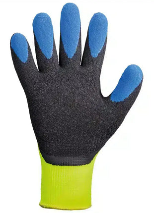 Forster Stronghand Handschuhe - Arbeitshandschuhe aus Latex für persönliche Schutzausrüstung (PSA). Modell Stronghand 0242, hergestellt aus Polyester in leuchtendem Neon-Gelb Produktbild