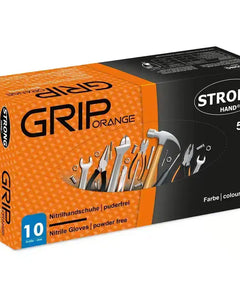 stronghand-grip-orange-diamant-diamondgrip-nitrilhandschuh-nitrilhandschuhe