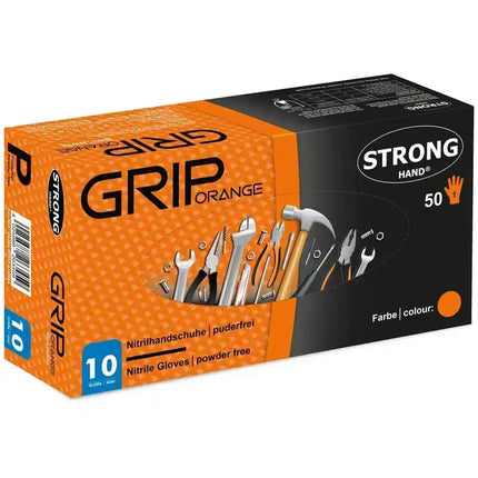 stronghand-grip-orange-diamant-diamondgrip-nitrilhandschuh-nitrilhandschuhe