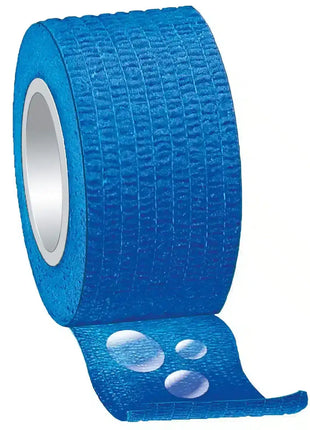 Produktbild von Actiomedic Fingerverband in Blau - Ein wasserabweisender und elastischer Verband, ideal für eine zuverlässige und flexible Wundversorgung
