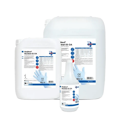 Gruppenbild von MaiMed myclean schnelldesinfektionsmittel