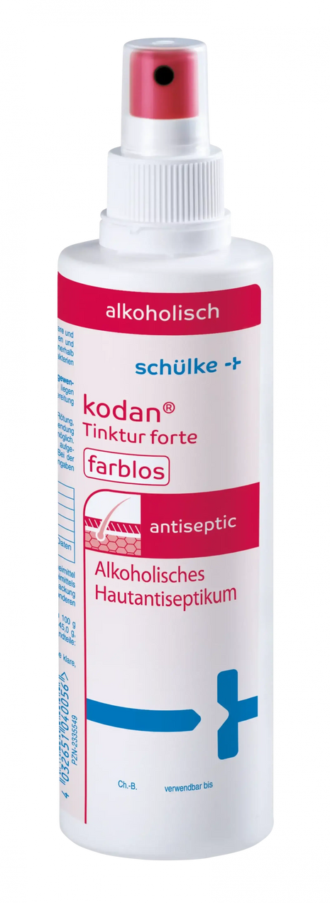 Kodan tinktur forte farblos in einer 250ml flasche
