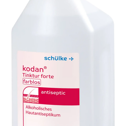 kodan tinktur forte farblos in einer ein liter flasche