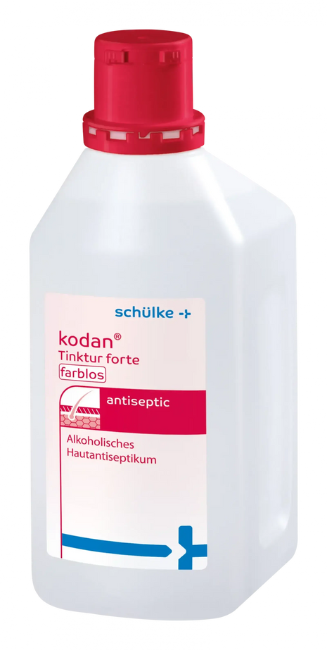 kodan tinktur forte farblos in einer ein liter flasche