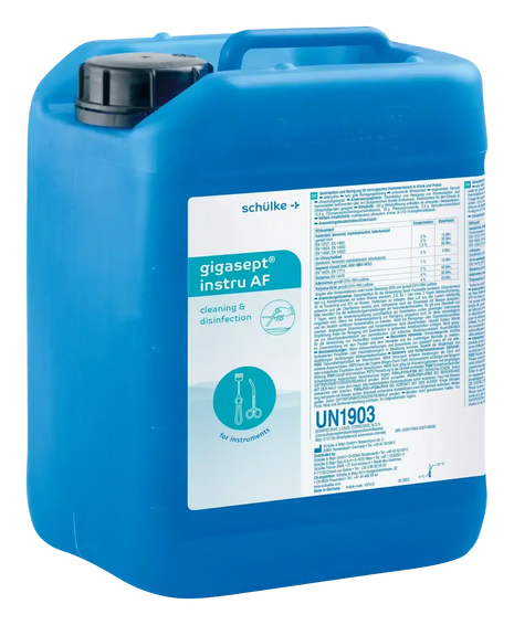 gigasept® instru AF ist ein aldehydfreies Desinfektions- und Reinigungspräparat für chirurgisches Instrumentarium in Klinik und Praxis