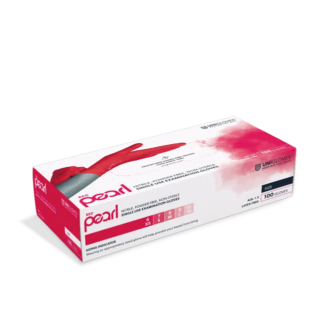 Unigloves RED PEARL