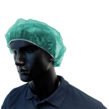 Unigloves Baretthaube – mittel 52cm, 1000 Stück Unigloves