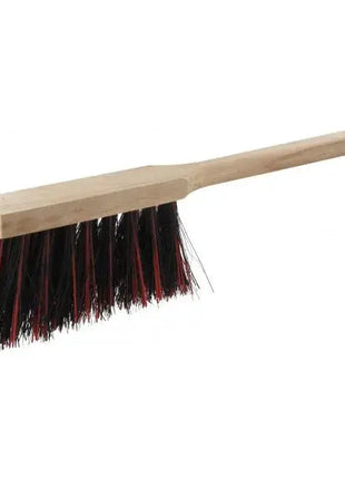 Triuso Premium-Line, Holzstiel unlackiert, Borsten: Arenga / Elaston, Farbe: rot/schwarz, Länge: 43 cm,