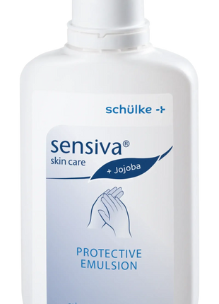 Schülke sensiva Hautschutz Emulsion mit Jojoba für sensitive, parfumfreie Handpflege