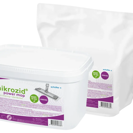 mikrozid® power mop box und refill set