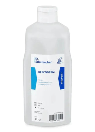 Dr. Schumacher DESCODERM Händedesinfektionsmittel 1L Flasche, Medizinprodukt, hygienisch