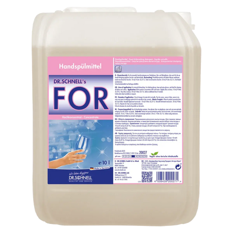 Dr. Schnell FOR Handspülmittel 10 Liter Kanister