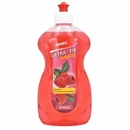Spülmittel Ultra-fix Himbeere 500 ml Klarspüler Reinex