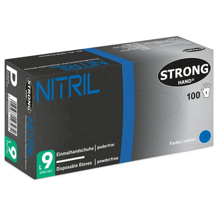 Stronghand Nitril Blue Kowloon Handschuhbox
