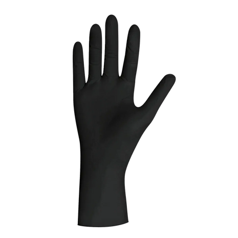 Unigloves BLACK LATEX Handschuh