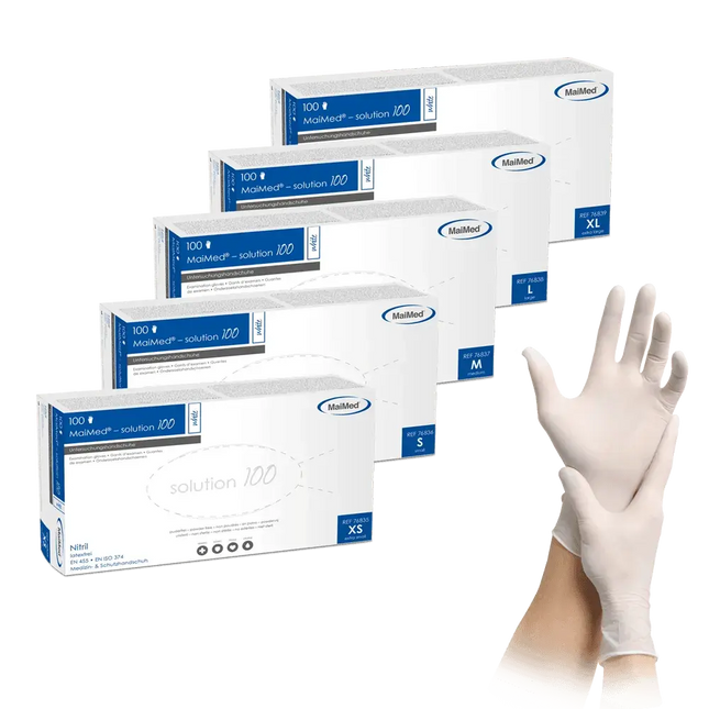 Maimed Solution Blue 100 Nitrilhandschuhe