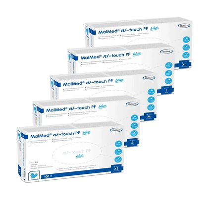 Nitrilhandschuhe Blau