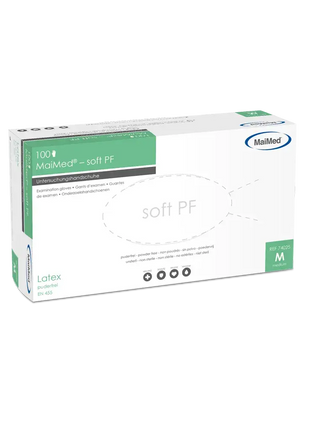 MaiMed Latexhandschuhe 100 Stueck