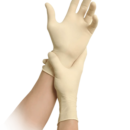 Latexhandschuhe Beige 100 Stück MaiMed Sensitiv PF